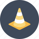 building, cone, construction, road, site, traffic, warning