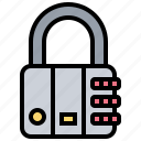 key, lock, padlock, password, pin 