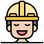 construction, hat, helmet, protection, safety 