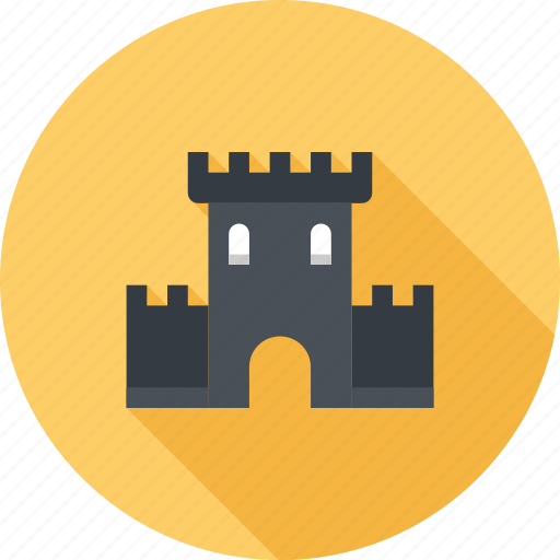 Architecture, building, castle, fortress, history, protection, tower icon - Download on Iconfinder