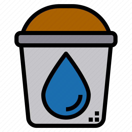 Bucket, data, information, private, surveillance, water, work icon - Download on Iconfinder