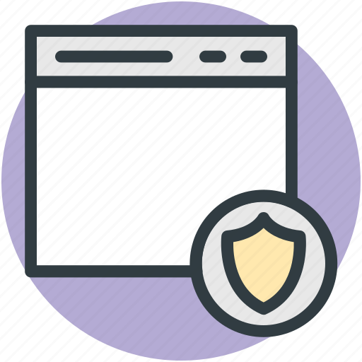 Information security, internet site, online security, security shield, website security icon - Download on Iconfinder