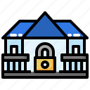 house, lock, security, home