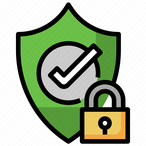 Shield, lock, security, safety icon - Download on Iconfinder
