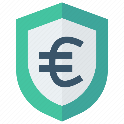 Euro, money, protection, safety, shield icon - Download on Iconfinder