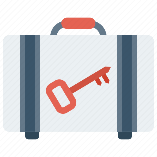 Bag, key, lock, luggage, secure icon - Download on Iconfinder