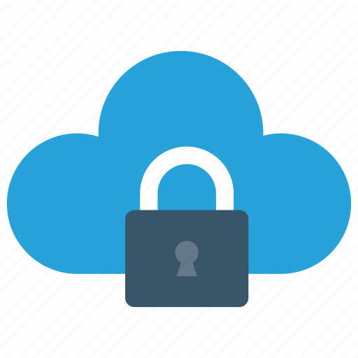 Cloud, lock, protection, secure, server icon - Download on Iconfinder