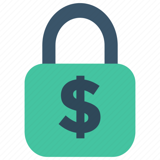 Cash, dollar, lock, protection, secure icon - Download on Iconfinder
