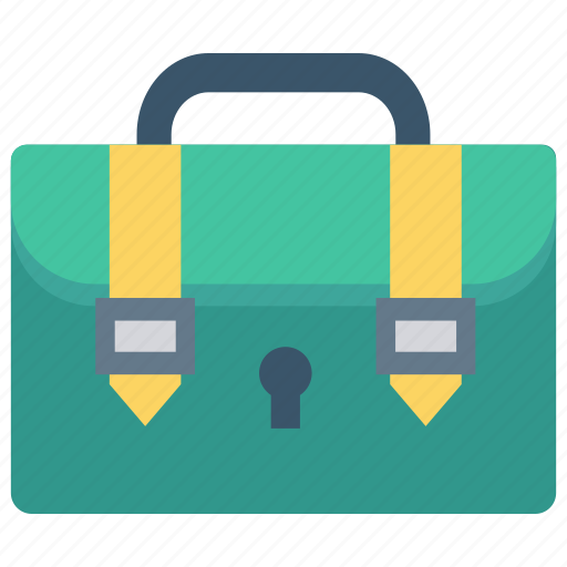 Bag, briefcase, lock, luggage, protection icon - Download on Iconfinder