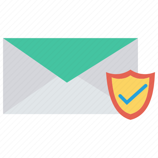 Email, message, protection, security, shield icon - Download on Iconfinder
