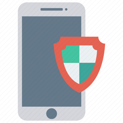 Mobile, phone, protection, security, shield icon - Download on Iconfinder