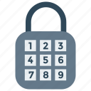 lock, password, protection, safety, secure