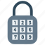 lock, password, protection, safety, secure 