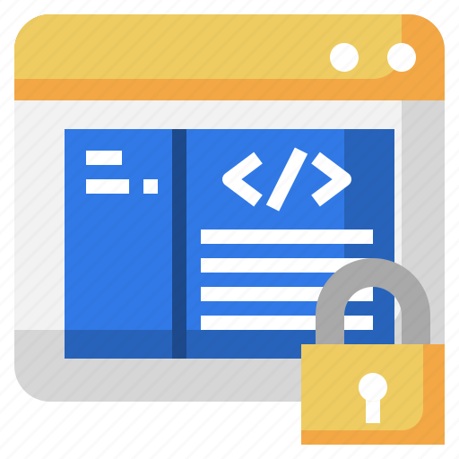 Coding, browser, lock, security, ui icon - Download on Iconfinder