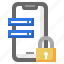 smartphone, lock, security, password 