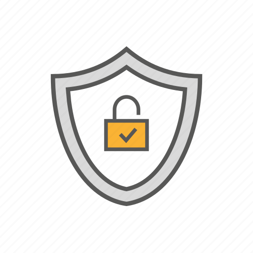 Defense, lock, privacy, protection, security, shield icon - Download on Iconfinder