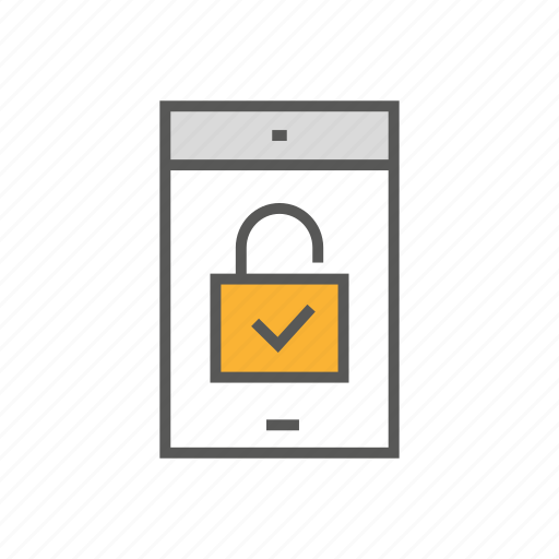 Defense, lock, mobile, privacy, protection, security icon - Download on Iconfinder