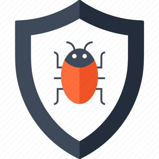 Bug, danger, hacked, security, shield, virus icon - Download on Iconfinder