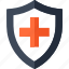 doctor, health, insurance, medical, protection, security, shield 