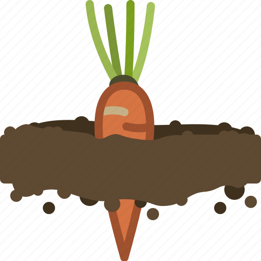 Carrot, farm, garden, gardening, seeding, vegetable icon - Download on Iconfinder