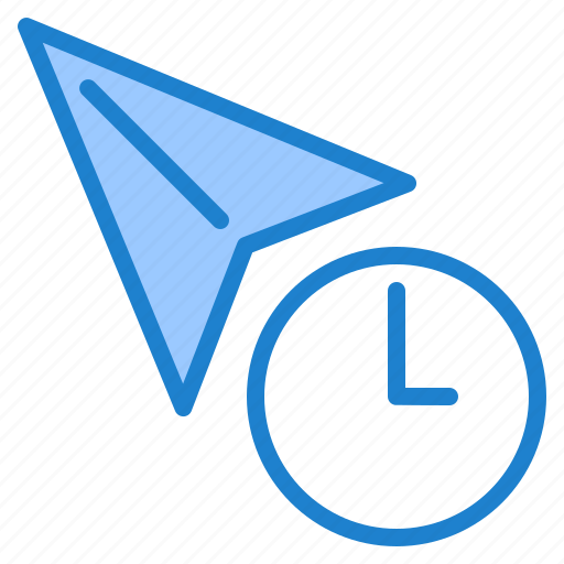 Arrow, selection, clock, wait, time icon - Download on Iconfinder