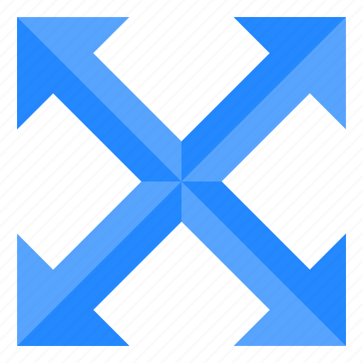 Arrow, move, maximize, expand, zoom icon - Download on Iconfinder