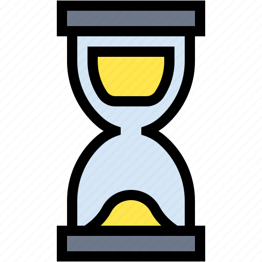 Hourglass, clock, time, and, date, wait, education icon - Download on Iconfinder
