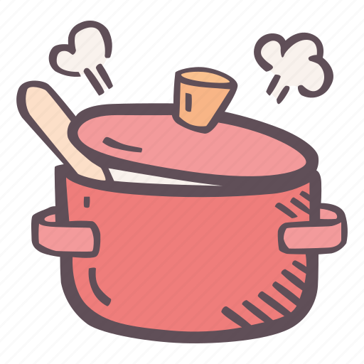 Cook, cooking, meal, selfcare, self-care, mental health, pot icon - Download on Iconfinder