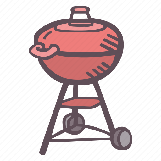 Kettle, grill, bbq, barbecue, cookout, selfcare, self-care icon - Download on Iconfinder