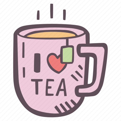Mug, love, tea, selfcare, self-care, mental health icon - Download on Iconfinder