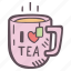 mug, love, tea, selfcare, self-care, mental health 