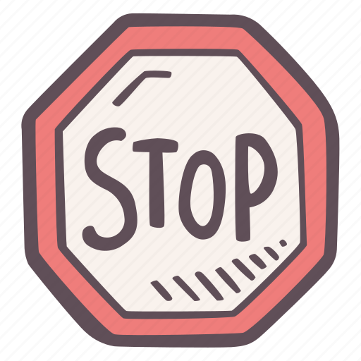 Stop, boundries, selfcare, self-care, mental health, sign icon - Download on Iconfinder