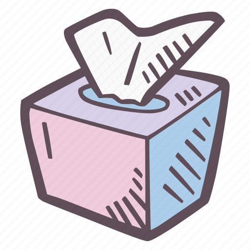 Tissue, box, selfcare, self-care, mental health icon - Download on Iconfinder
