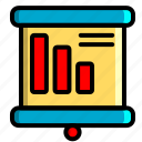 icon, color, presentation, analytics, graph, statistics, report, diagram
