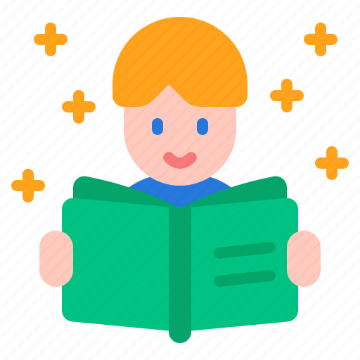 Person, reading, education, skills, learning, reader, study icon - Download on Iconfinder