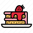 cake, bakery, birthday, sweet, dessert
