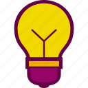 bulb, idea, light, lightbulb, luminaire