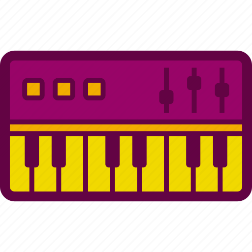 Electronic, keyboard, music, piano icon - Download on Iconfinder