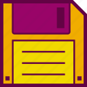 disk, diskette, floppy, save, storage