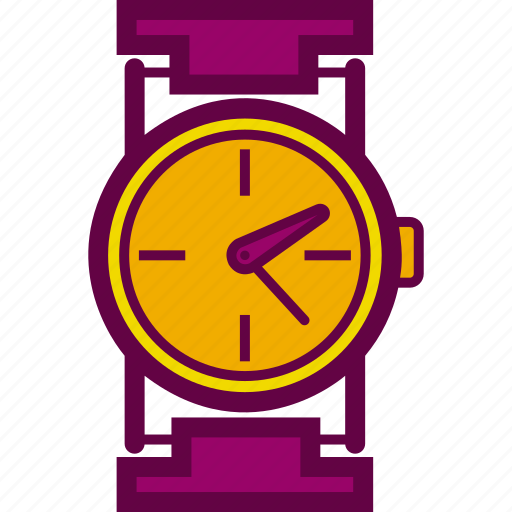 Clock, hour, time, watch, wrist icon - Download on Iconfinder