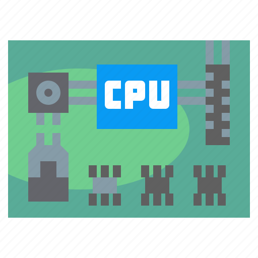 Circuit, board, semiconductor, microchip, chip, cpu, processor icon - Download on Iconfinder