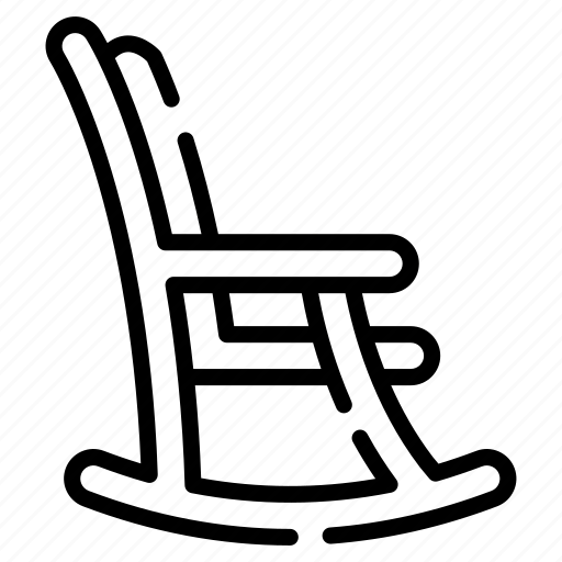 Rocking, chair, mounted, rockers, seat, cradle, furniture icon - Download on Iconfinder
