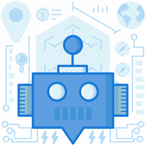 Artificial, bot, intelligence, robot, seo, service icon - Download on Iconfinder