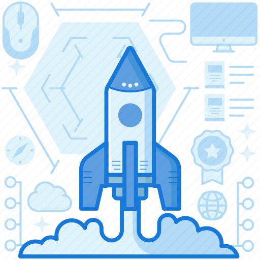 Exploration, launch, navigation, rocket, seo, start, up icon - Download on Iconfinder