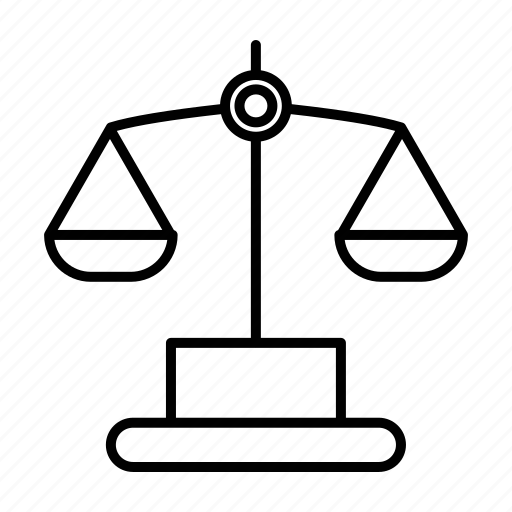 Justice, judge, law, scales icon - Download on Iconfinder