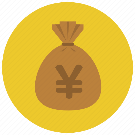 Bag, currency, finance, money, yen icon - Download on Iconfinder