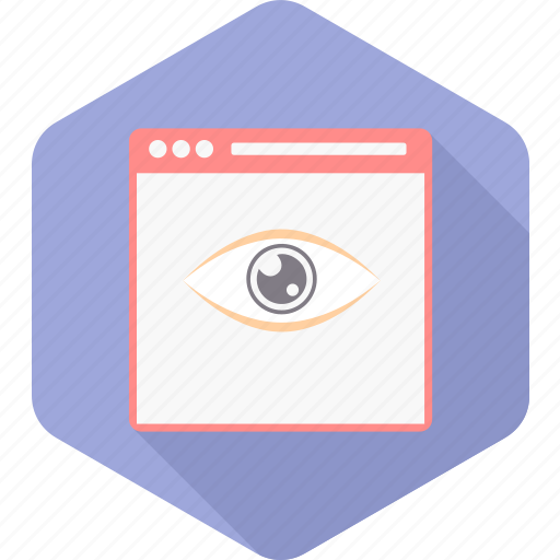 Page, view, web, design, eye, look, website icon - Download on Iconfinder