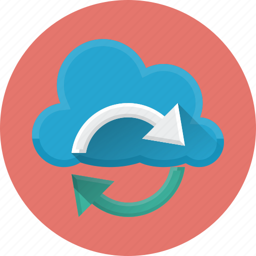 Sync, cloud, exchange, reload, update, data, server icon - Download on Iconfinder