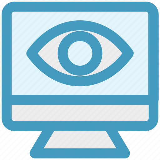 Eye, lcd, monitor, optimization, preview, seo, site icon - Download on Iconfinder