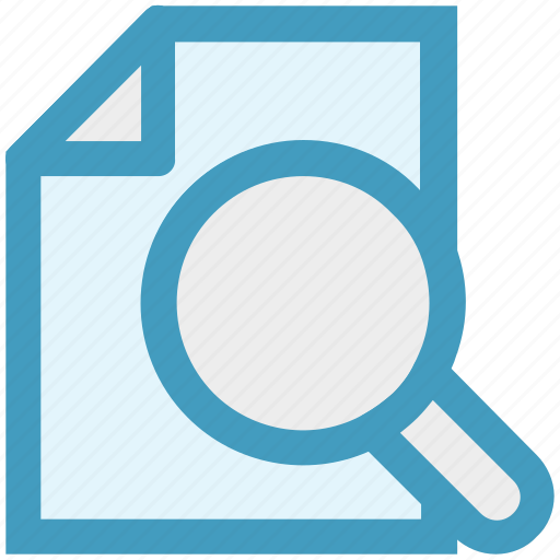 Find, magnifier, marketing, page, search, search page, seo icon - Download on Iconfinder